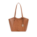 Cartera tote Uria para mujer color tan