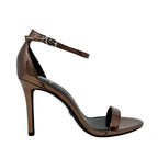 Sandalias de tacón Brazen para mujer color bronce