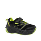 Sneakers con luces Lime para niño color negro