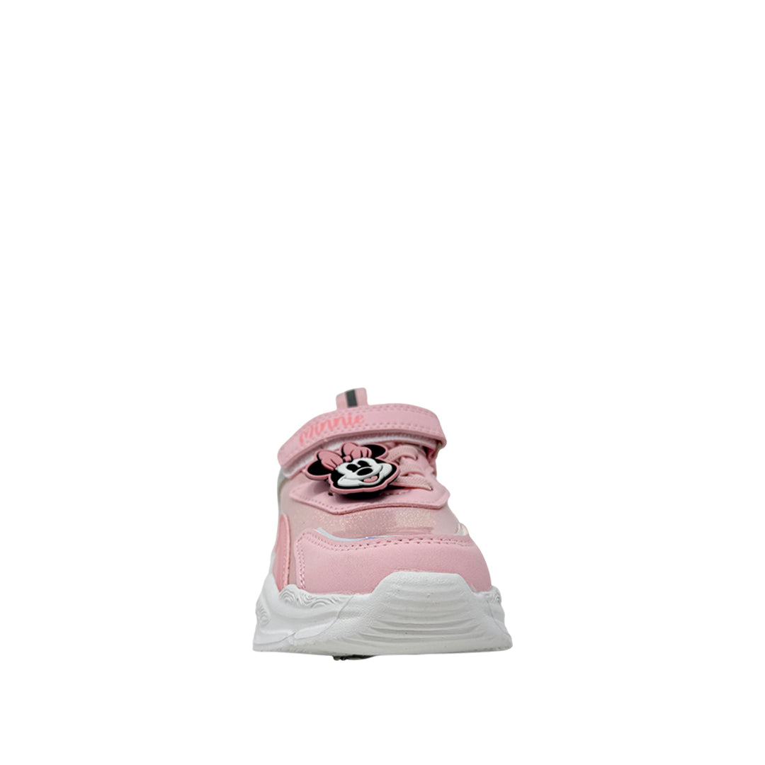Tennis Minnie para niña color rosado
