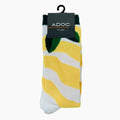 Calcetines Limon unisex color amarillo y blanco
