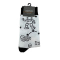 Calcetines Astrodib unisex color blanco