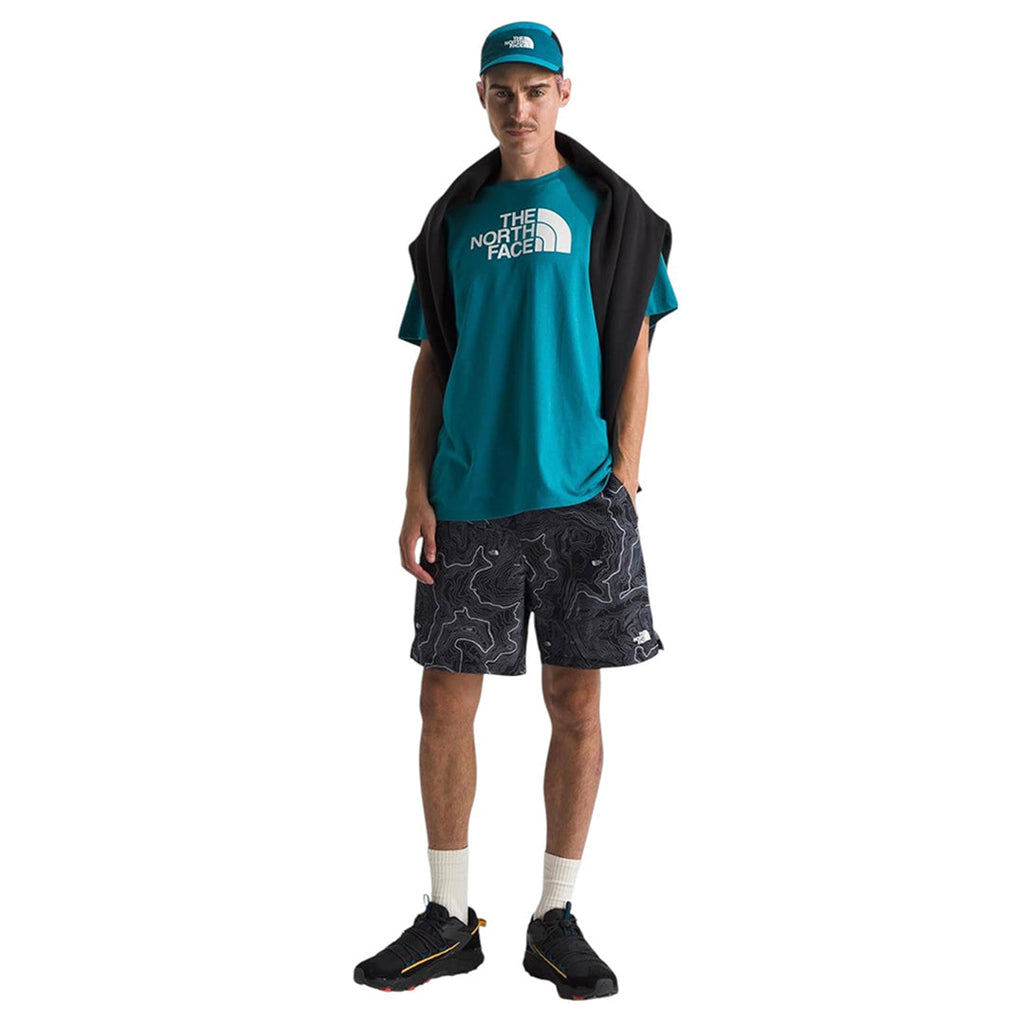 CAMISETA HALF DOME PARA HOMBRE COLOR AQUA
