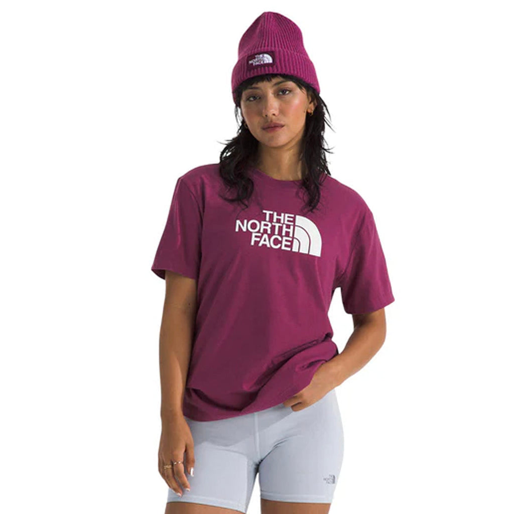 CAMISETA HALF DOME PARA MUJER COLOR MAGENTA