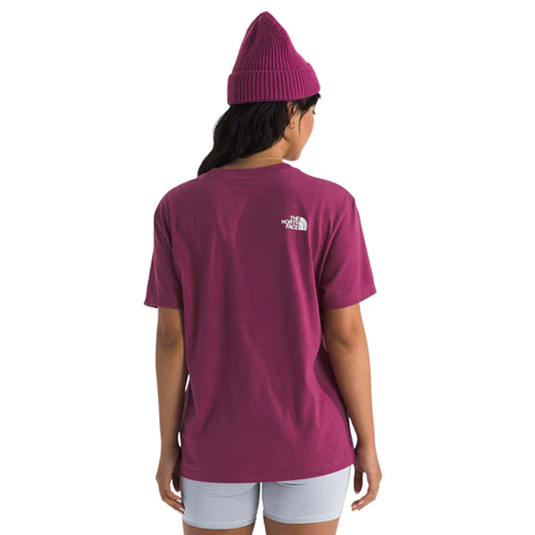 CAMISETA HALF DOME PARA MUJER COLOR MAGENTA