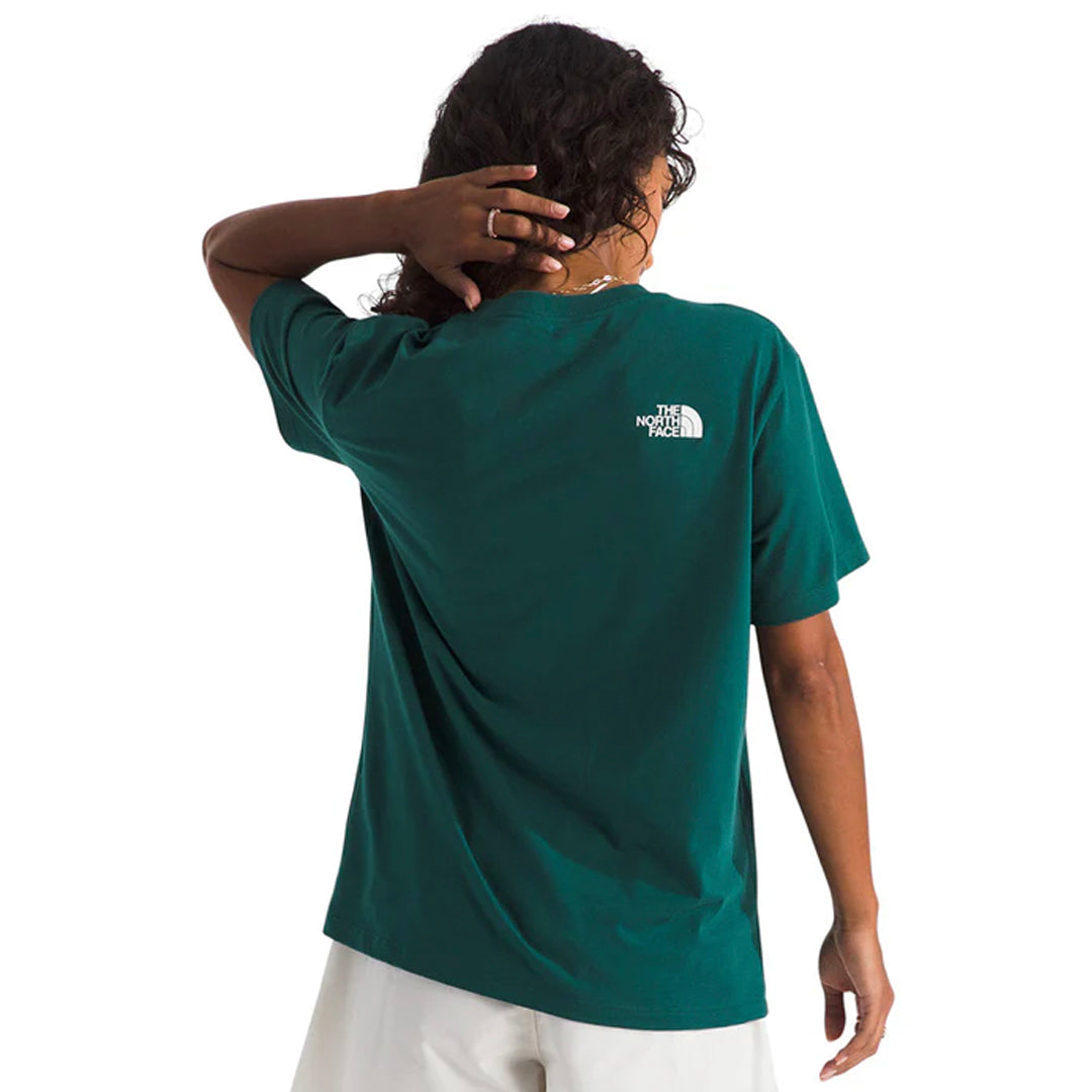 CAMISETA HALF DOME PARA MUJER COLOR AQUA