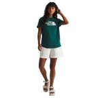 CAMISETA HALF DOME PARA MUJER COLOR AQUA