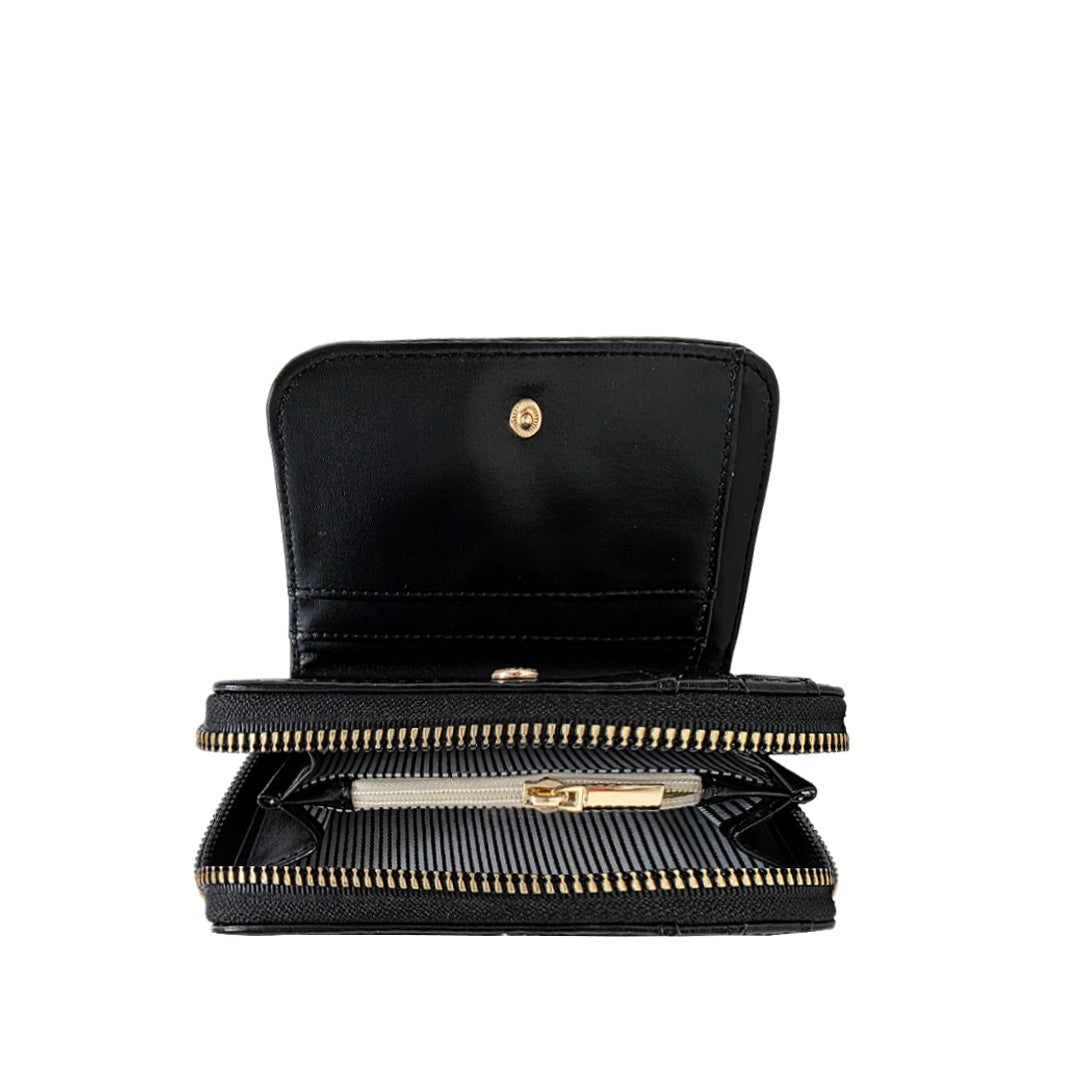 Billetera Karli para mujer color negro