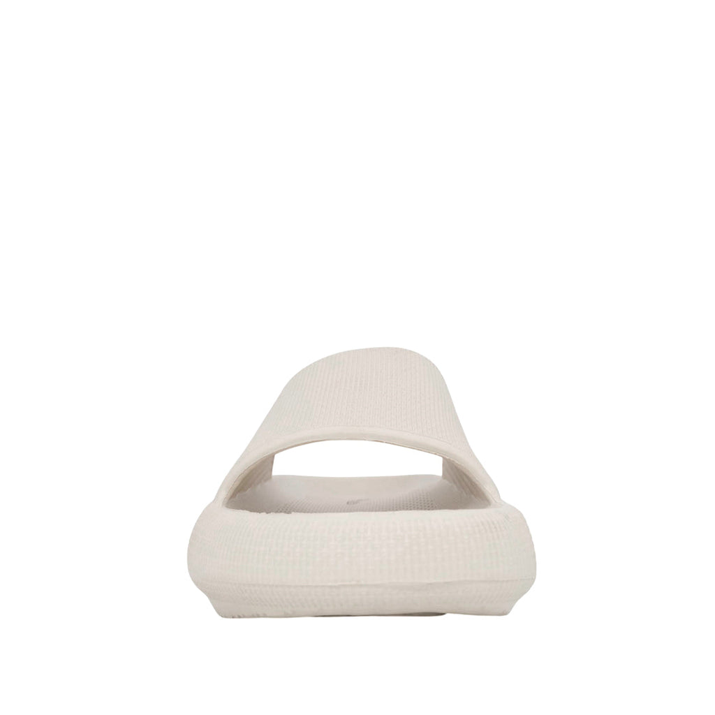 Sandalias flats Emma para mujer color hueso