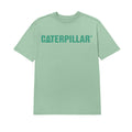 Camiseta Caterpillar Logo para hombre color verde