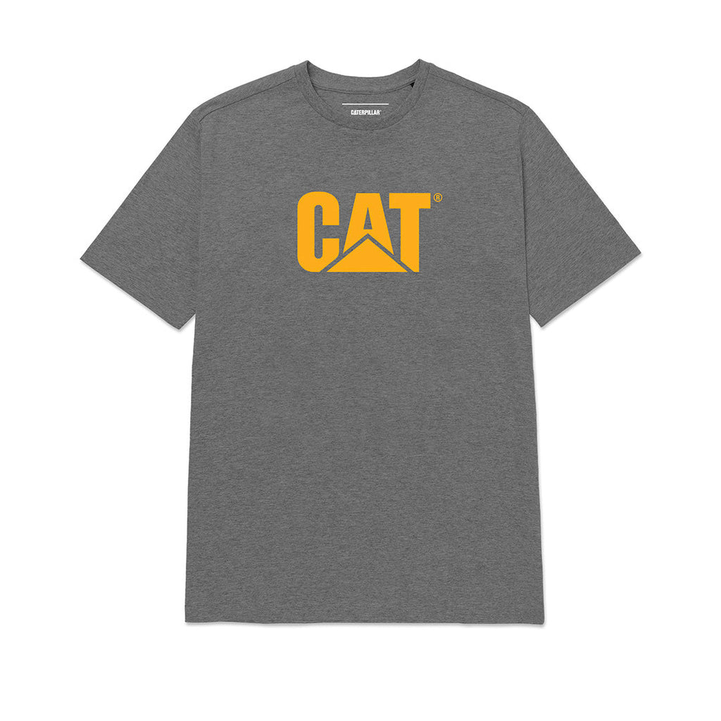 Camiseta Cat Logo para hombre color gris
