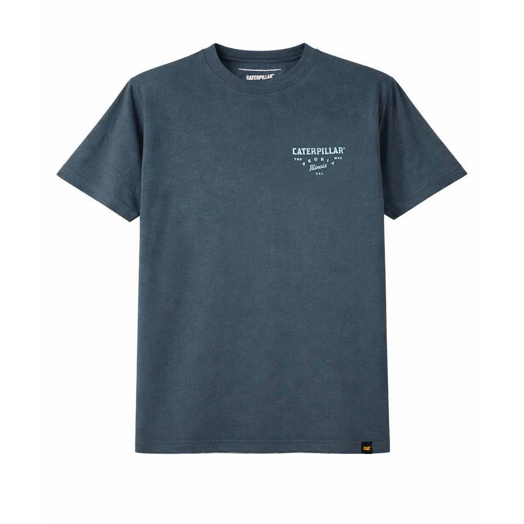 Camiseta Heritage Peoria para hombre color negro