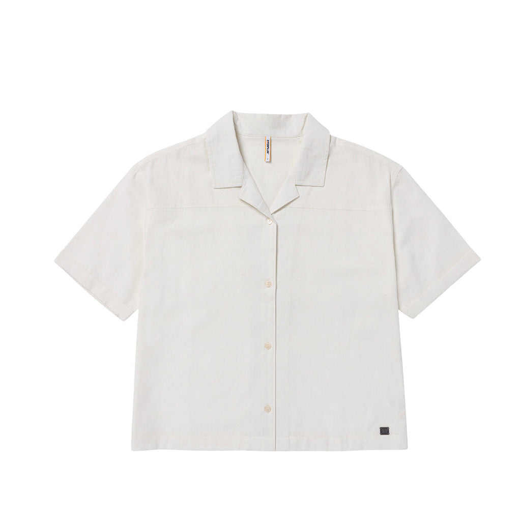 Camisa Lightweight Camp para mujer color blanco