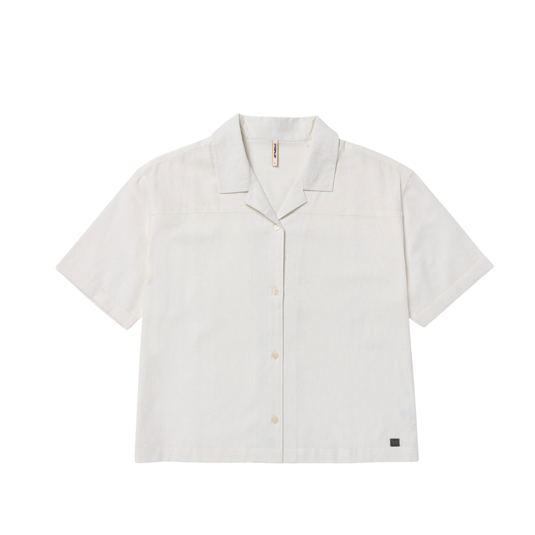 Camisa Lightweight Camp para mujer color blanco