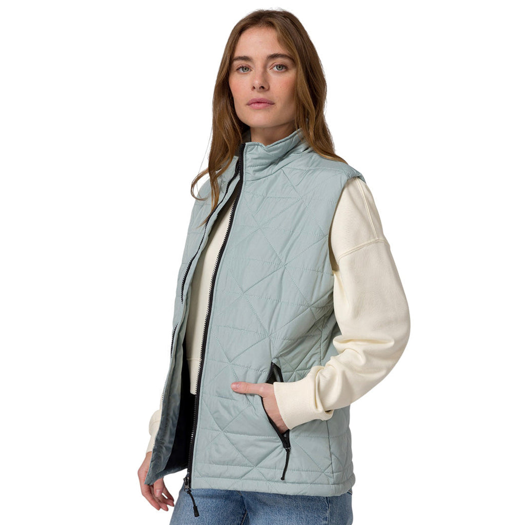 Chaleco Mediumweight Insulated para mujer color celeste