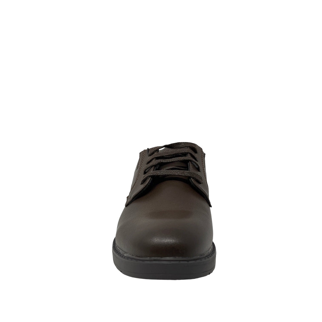 Zapatos escolares Wyatt para niño color café