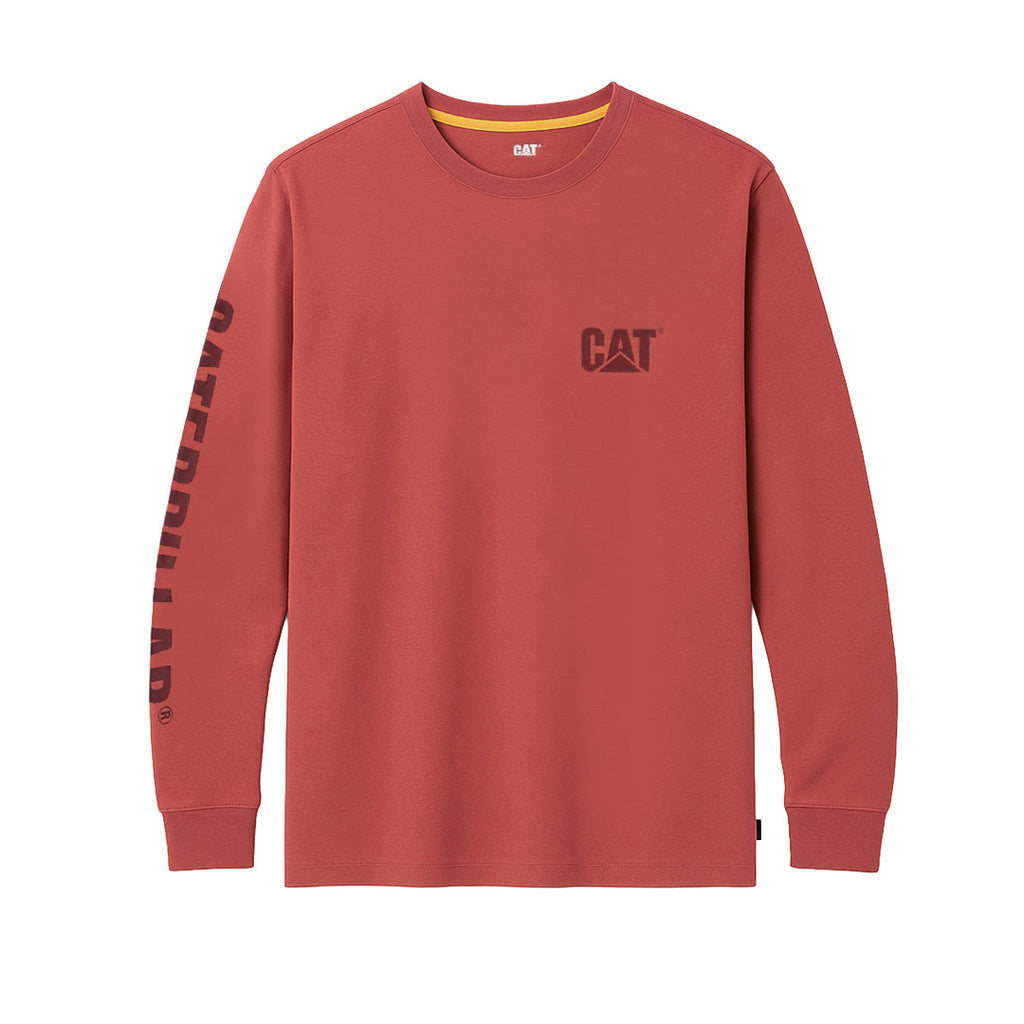 Camiseta Trademark Banner para hombre color rojo