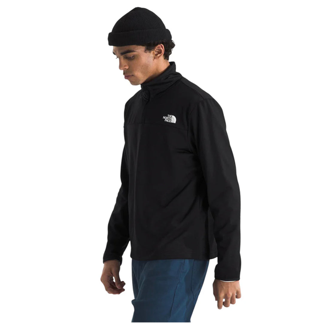 Chaqueta Cedar Trail Grid Fleece para hombre color negro