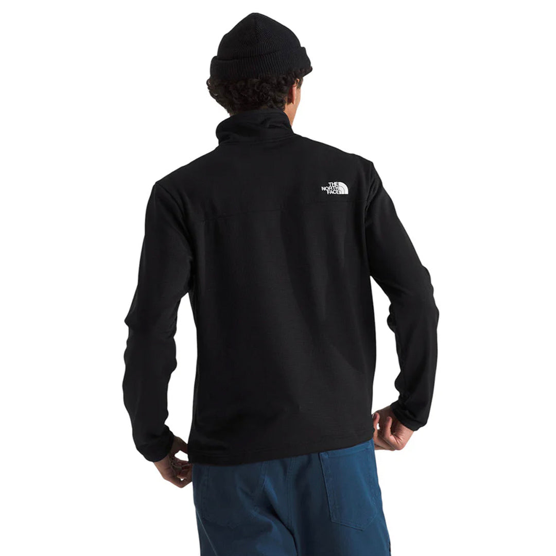 Chaqueta Cedar Trail Grid Fleece para hombre color negro