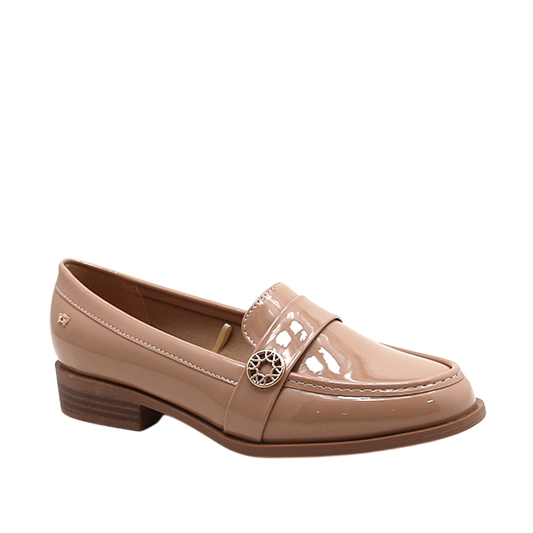 Mocasines Thilda para mujer color nude