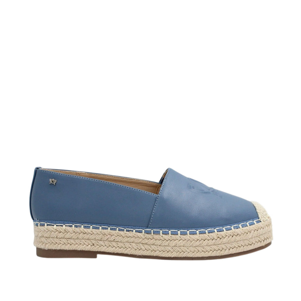 Alpargatas Ava para mujer color celeste