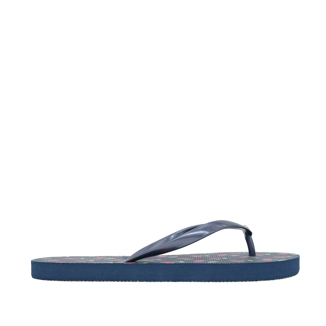 Sandalias Flats Karina para mujer color azul