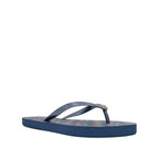 Sandalias Flats Karina para mujer color azul