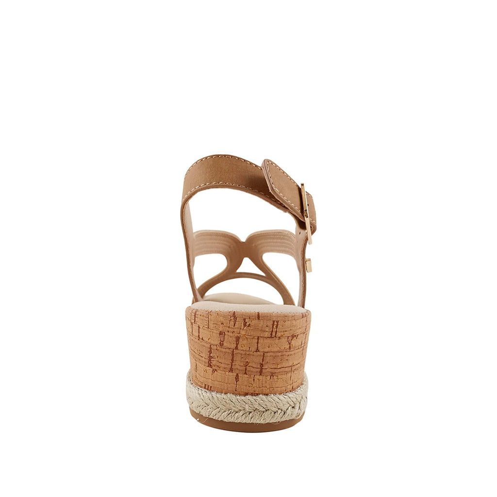 Sandalias Bianca para mujer color camel