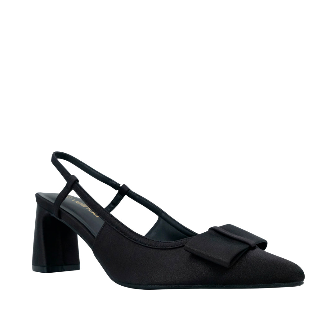 Tacones slingback Gabriela para mujer color negro