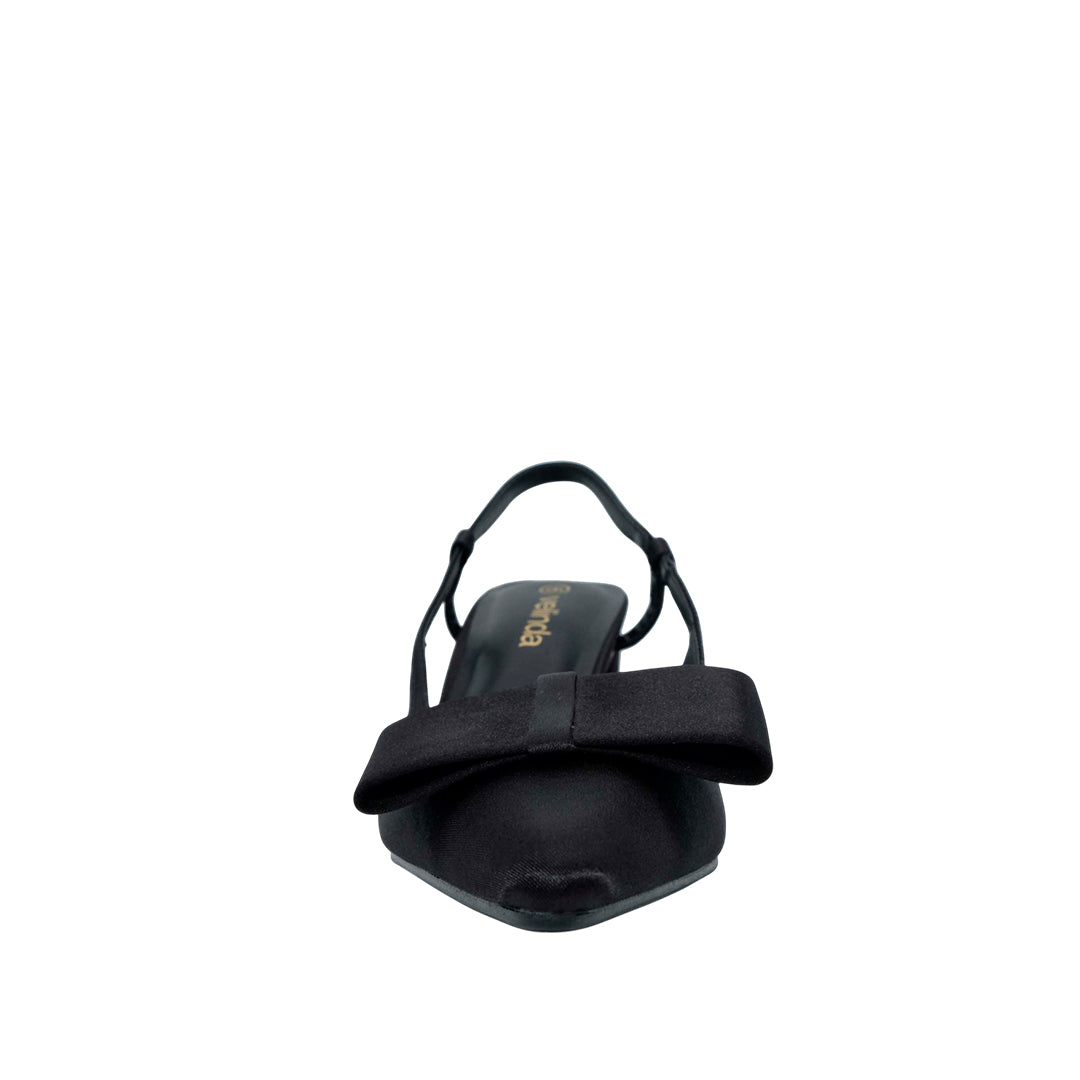 Tacones slingback Gabriela para mujer color negro