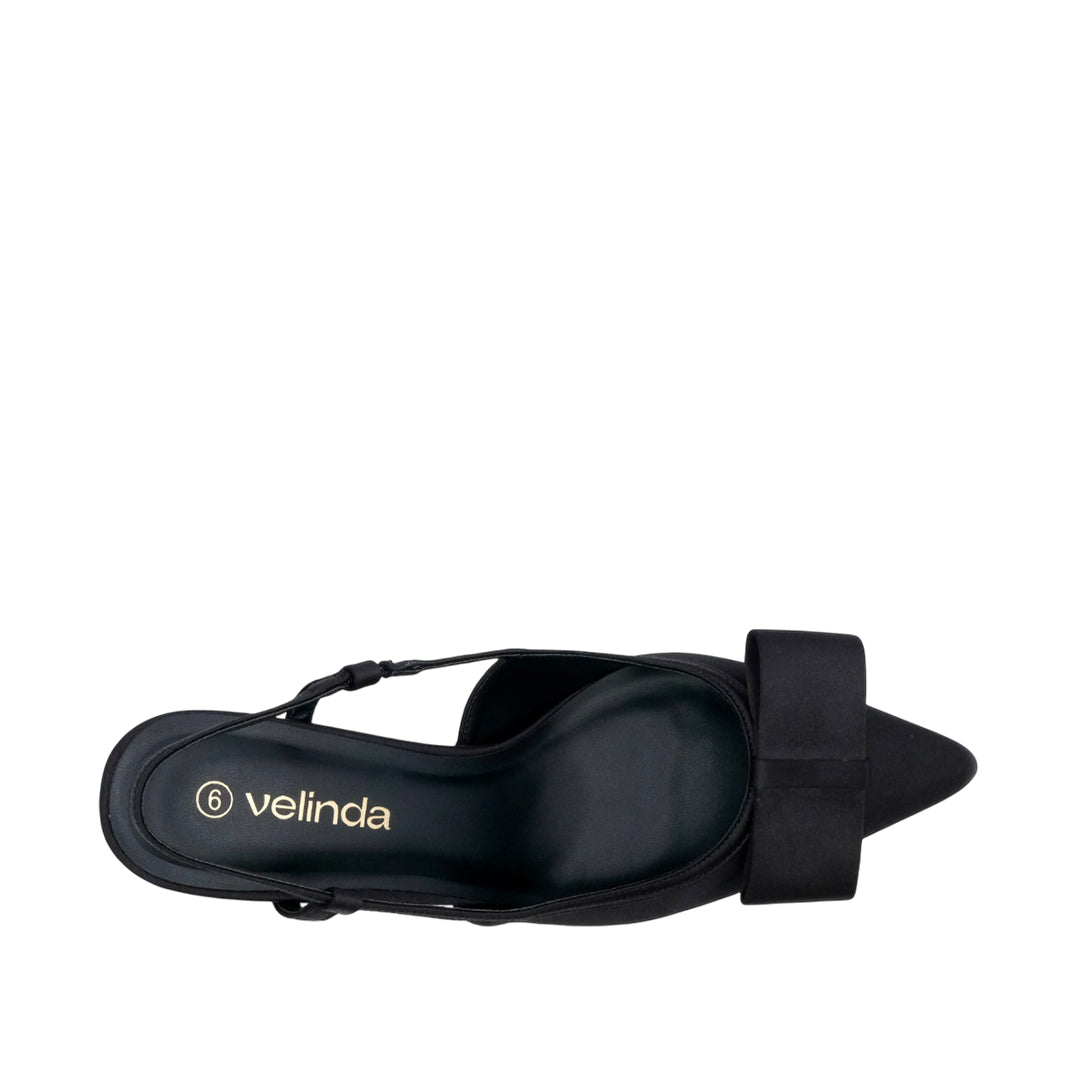 Tacones slingback Gabriela para mujer color negro