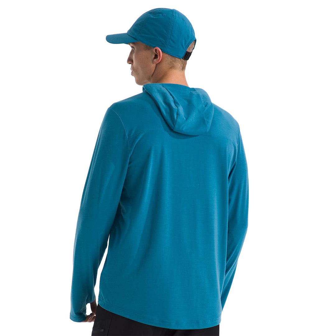 Sudadera Adventure Sun para hombre color aqua