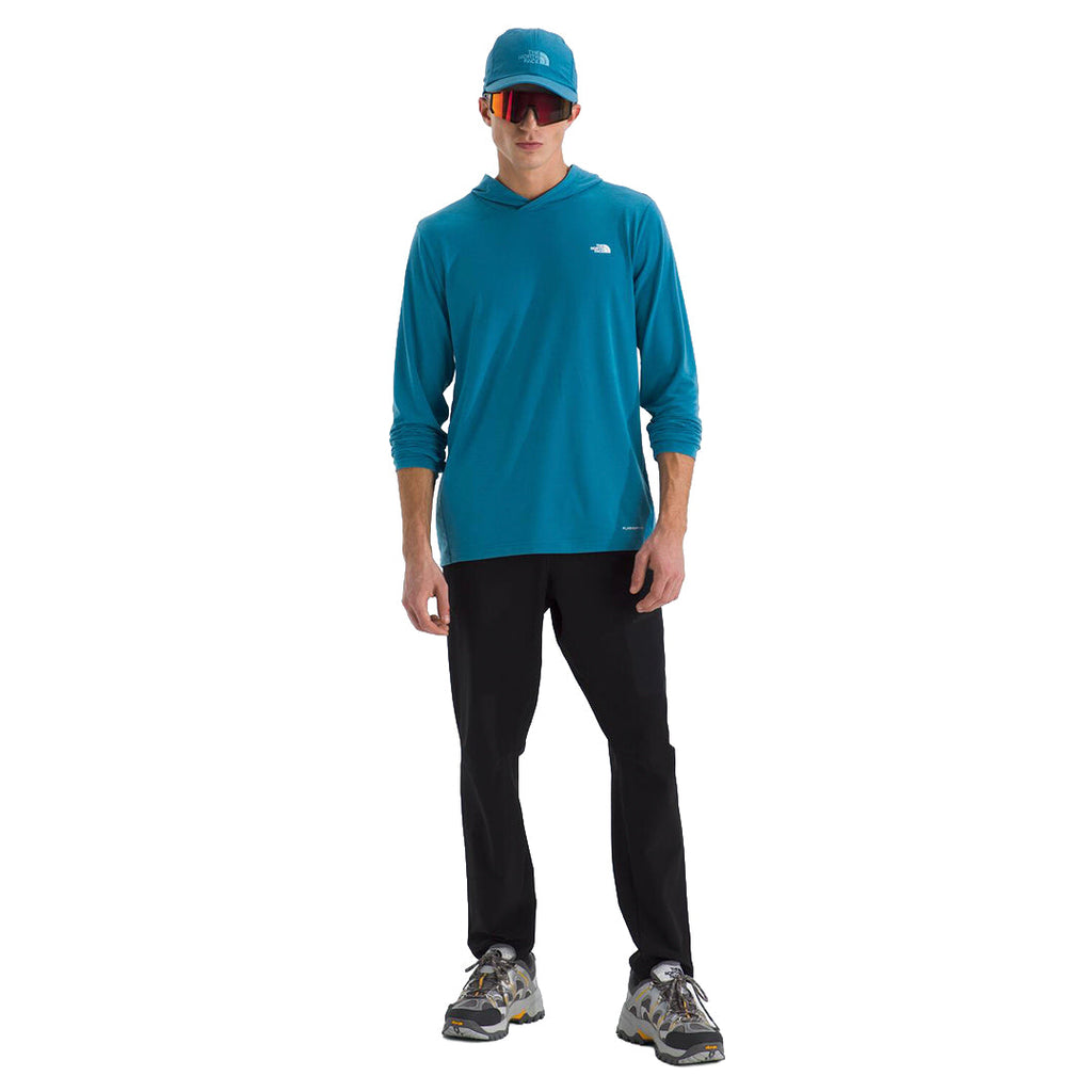 Sudadera Adventure Sun para hombre color aqua
