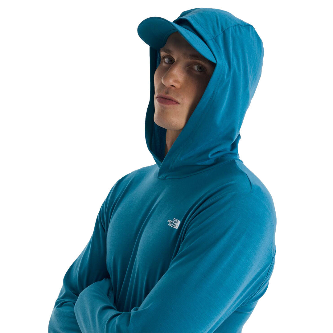 Sudadera Adventure Sun para hombre color aqua