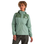 Chaqueta Impermeable Antora Rain para mujer color verde