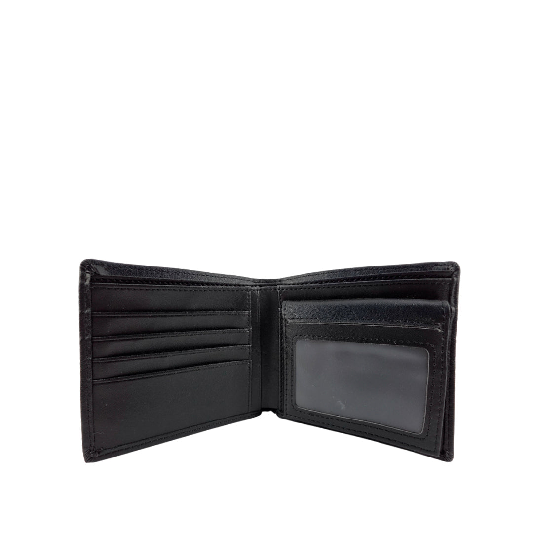 Billetera Hans unisex color negro