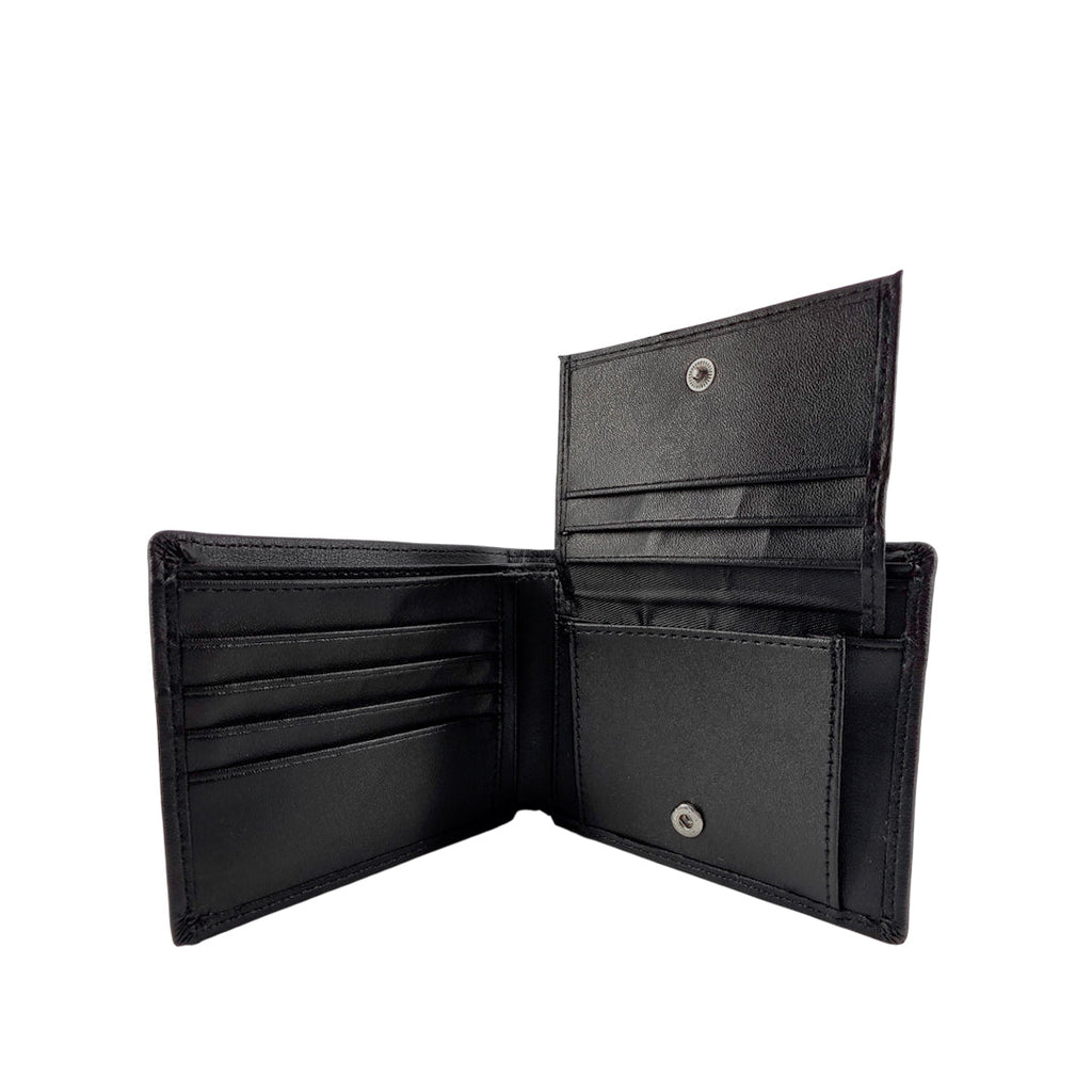 Billetera Hans unisex color negro