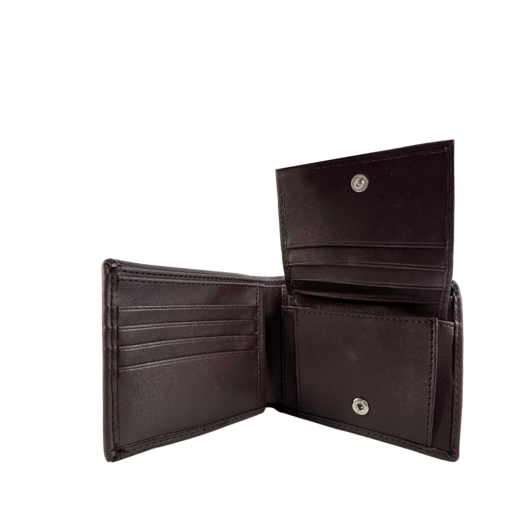 Billetera Hans unisex color café
