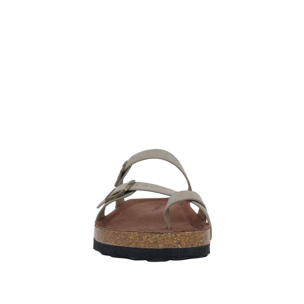 Sandalias flats Arizona para mujer color taupe