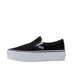 Tennis Slip On unisex color negro y blanco