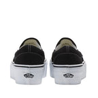Tennis Slip On unisex color negro y blanco
