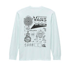 Camiseta manga larga Scar para hombre color celeste