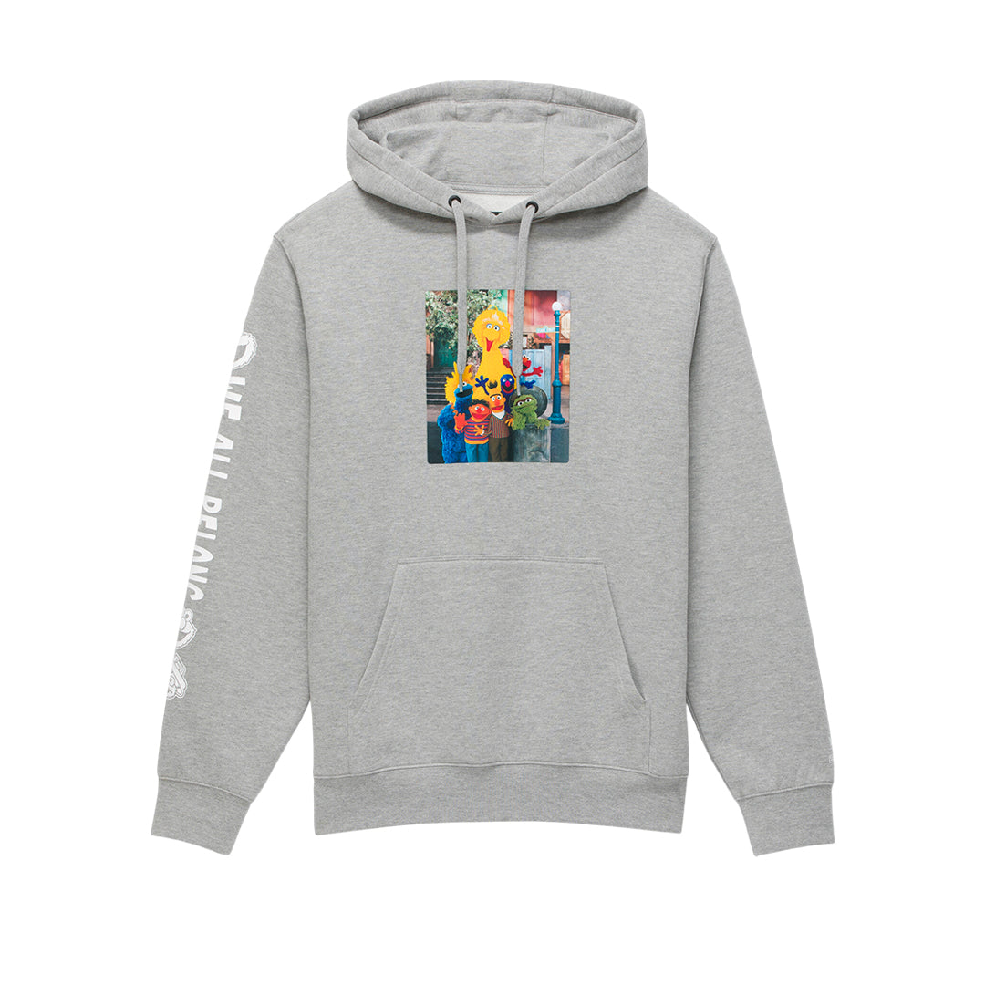 Hoodie Sesam para hombre color gris