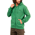 Suéter Core Zip para hombre color verde