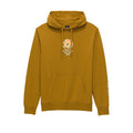 Hoodie Script para hombre color café
