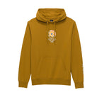 Hoodie Script para hombre color café