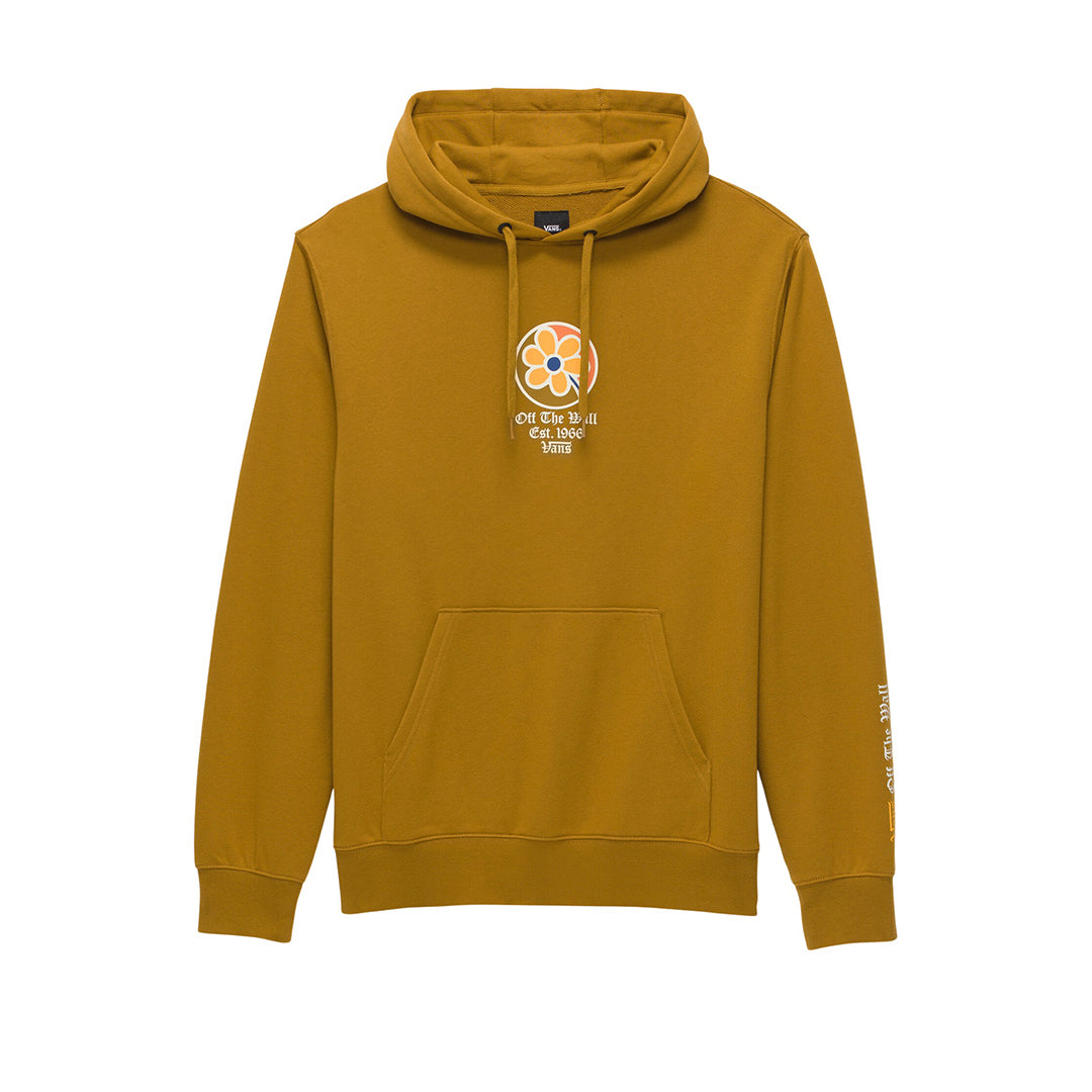 Hoodie Script para hombre color café