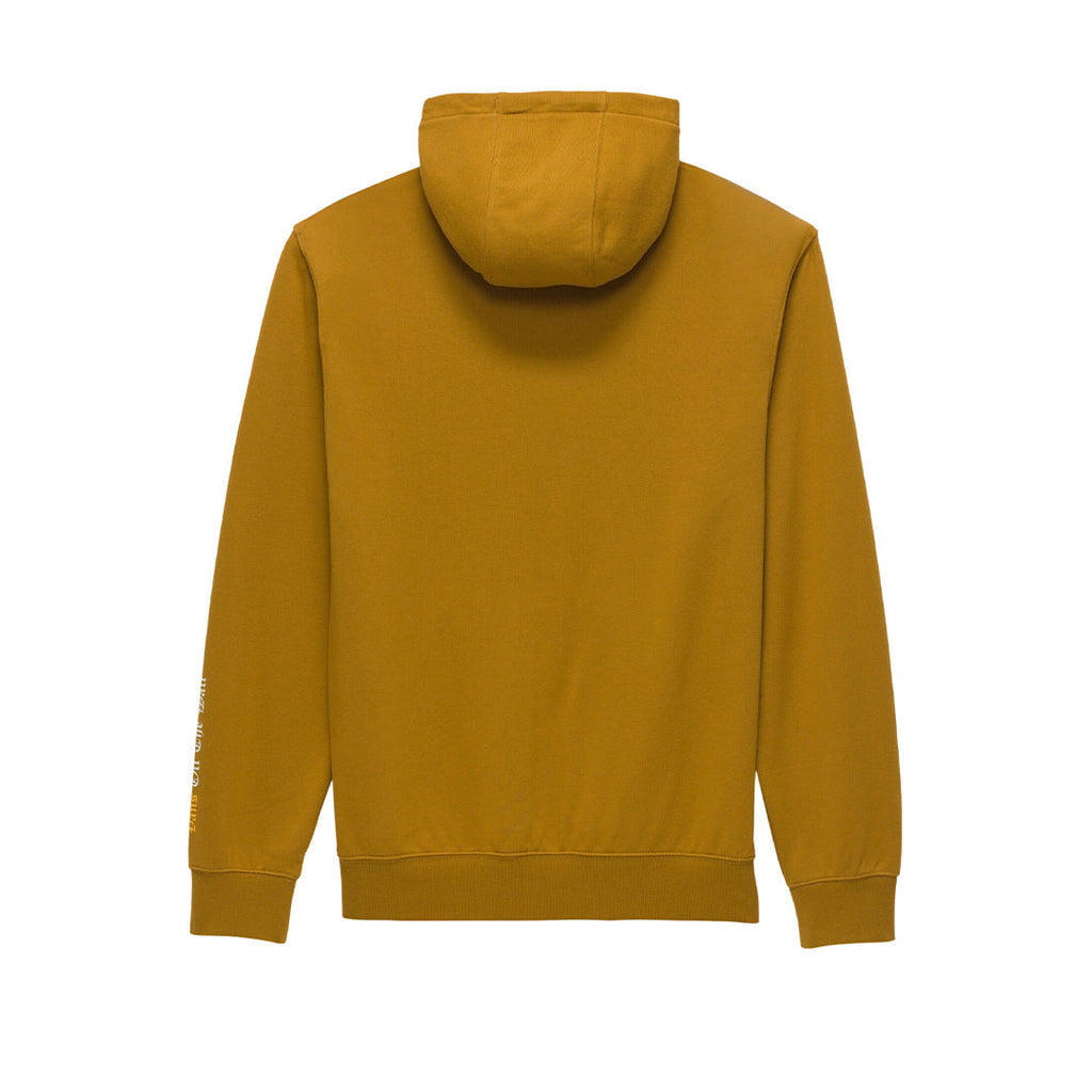 Hoodie Script para hombre color café