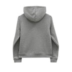 Hoodie Floral BX para mujer color gris