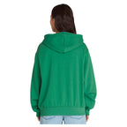 Hoodie Varsity Hd para mujer color verde